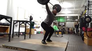 180205 - Hip Snatch + Snatch - 2@195
