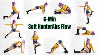 Rumi Core Reset | 6-Min Soft Hunter Abs Flow | Gentle Core Workout for Stress & Belly Fat screenshot 5