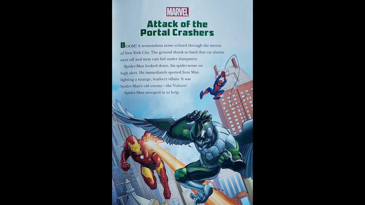 5-Minute Marvel Stories: Attack of the Portal Crashers | Read