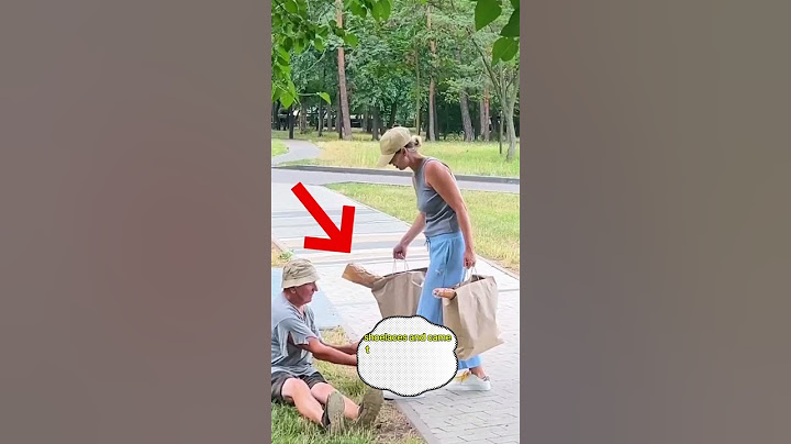 Heartwarming exchange in the park #shorts #youtubeshorts