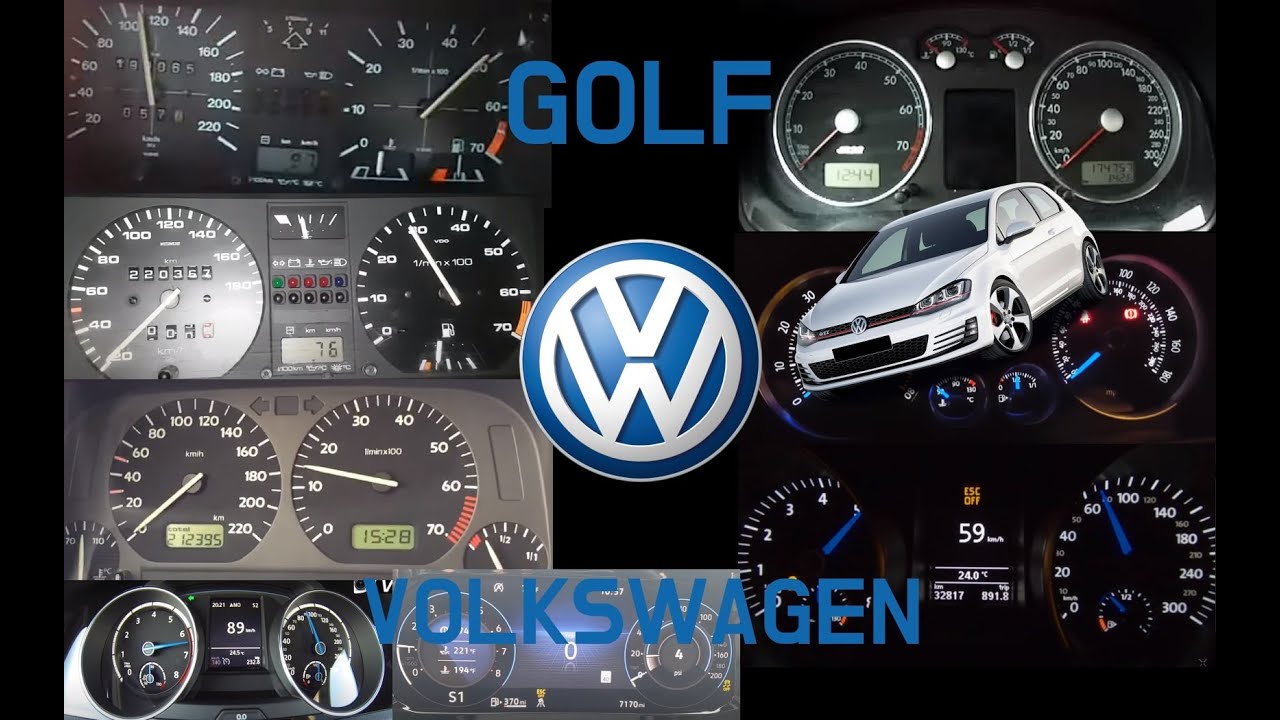 VW Golf Acceleration Comparison YouTube