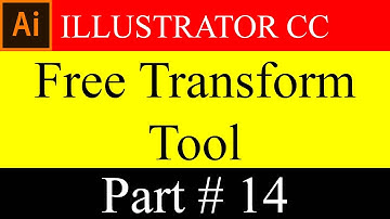 How To Use Free Transform Tool In Illustrator CC In Bangla