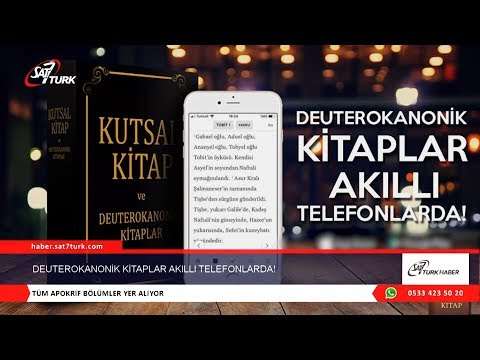 Deuterokanonik Kitaplar Akıllı Telefonlarda! | 31.05.2019