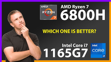 AMD Ryzen 7 6800H vs INTEL Core i7 1165G7 Technical Comparison