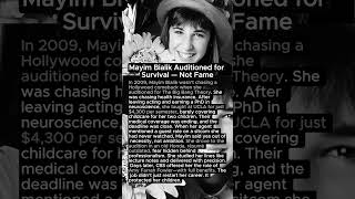 Mayim Bialik Auditioned for Survival — Not Fame 💔🎬