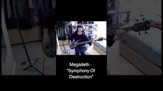 Megadeth - "Symphony Of Destruction" Bass Cover