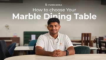 How to Choose Marble Dining Table | Furniture Expert | Marble Dining Table | Furnishka