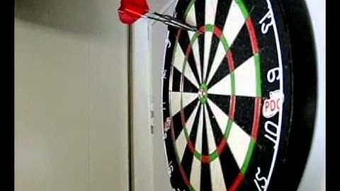 Slow Motion Darts ( with silly sound effects )