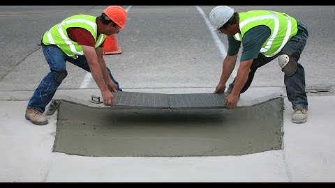 DURALAST® Detectable Warning Plate Installation Video
