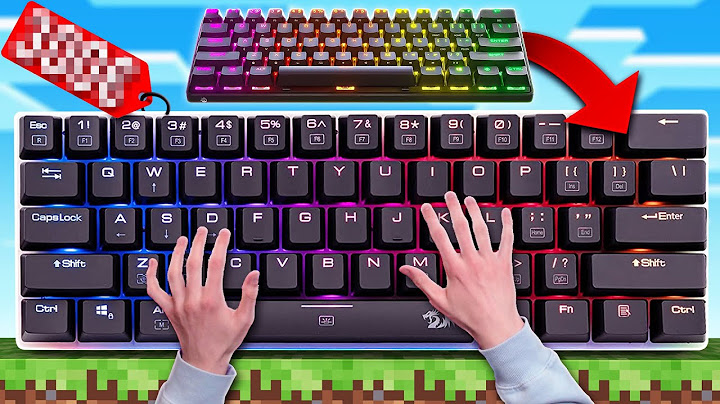 ICH TESTE DIE GRÖẞTE TASTATUR DER WELT