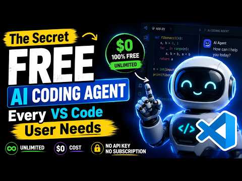 The Secret FREE AI Coding Agent Every VS Code User Needs
