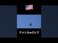 アメリカの戦闘機とロシアの戦闘機