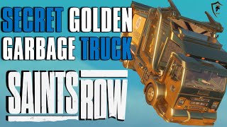 Saints Row - All 4 Golden Garbage Truck Part Locations (Secret Vehicle) screenshot 1