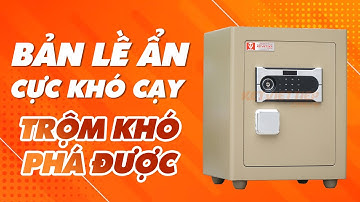 Review Két Sắt Siêu Cường Mini KVTSC166 – Khóa Điện Tử, Ngăn Kéo Riêng, Bền Đẹp