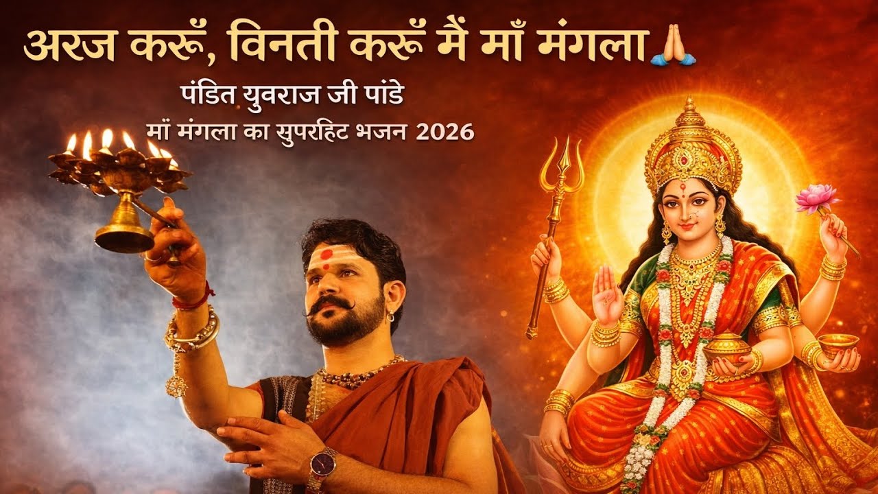 अरज करूँ, विनती करूँ मैं माँ मंगला 🙏पंडित युवराज जी पांडेमाँ मंगला का सुपरहिट भजन 2026