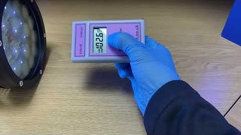 UV-A+B Irradiance Meter | Product Demonstration | UV Light Technology Limited