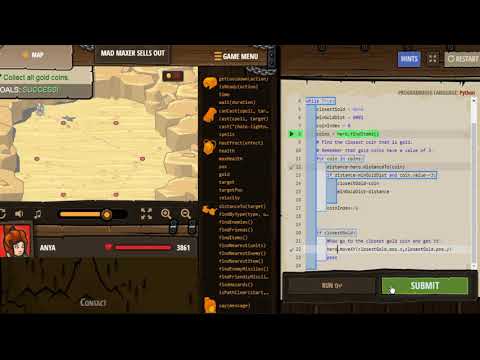 Mad Maxer Sells Out CodeCombat. Python