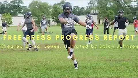 Arendell Parrott’s First Football Practice 2018