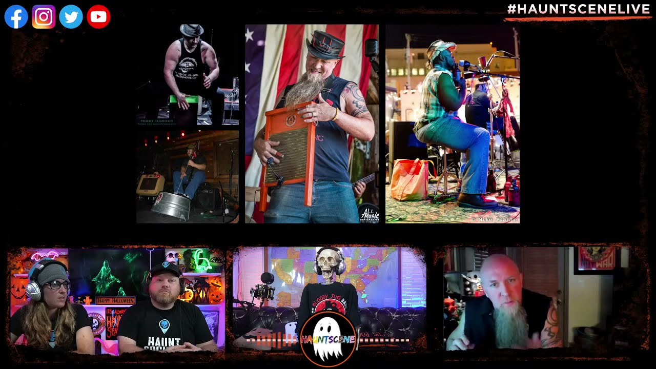 HauntScene LIVE!  The Bloody Jug Band!