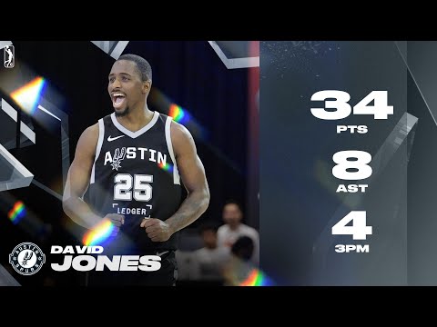 David Jones Garcia Drops 32 PTS 8 AST For Austin