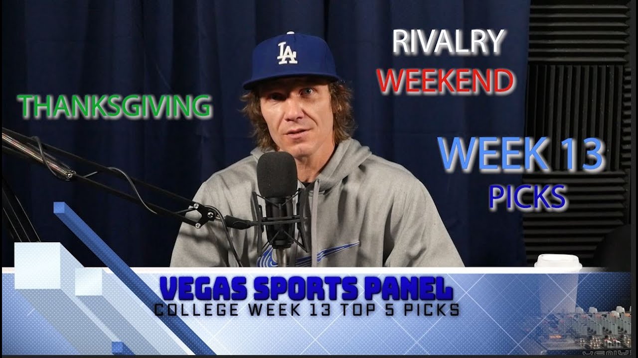 COLLEGE WEEK 13 BRANDON'S TOP 5 PICKS AND UPSET SPECIAL!