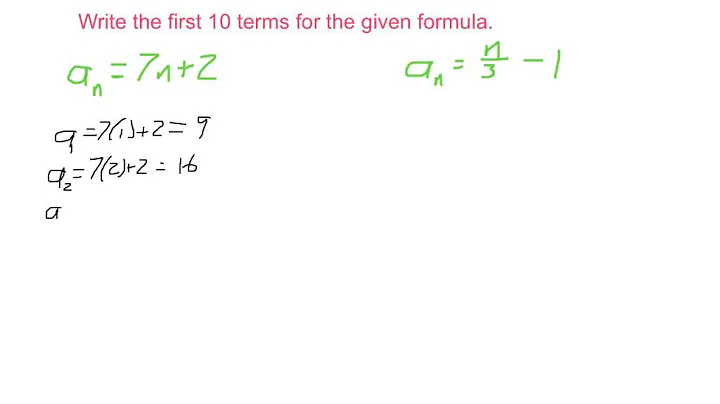 Algebra2 9.1 Mathematical Patterns