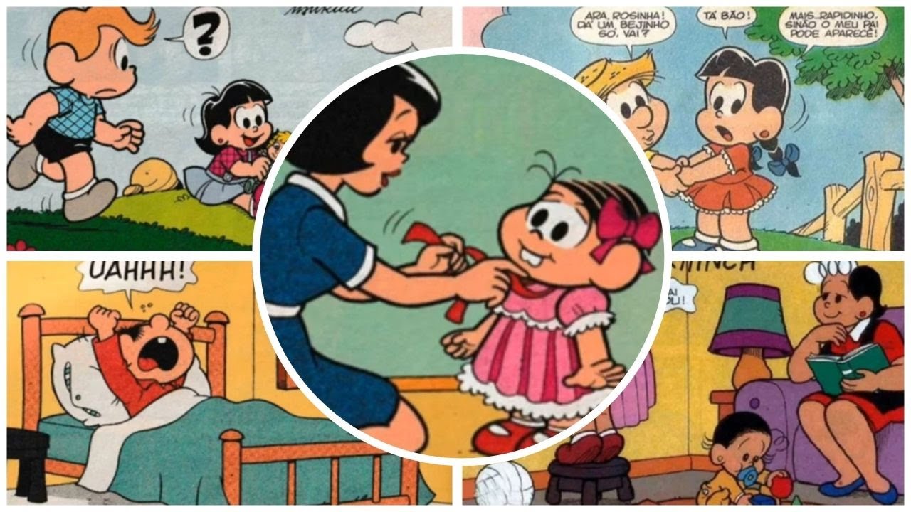 MARATONA Historinhas Turma da Mônica #3 Lendo Gibis