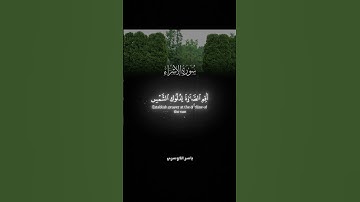 رحه نفسيه القرآن الكريم بصوت الشيخ ياسر الدوسري #الرحمن #رحه #الله #المصحف