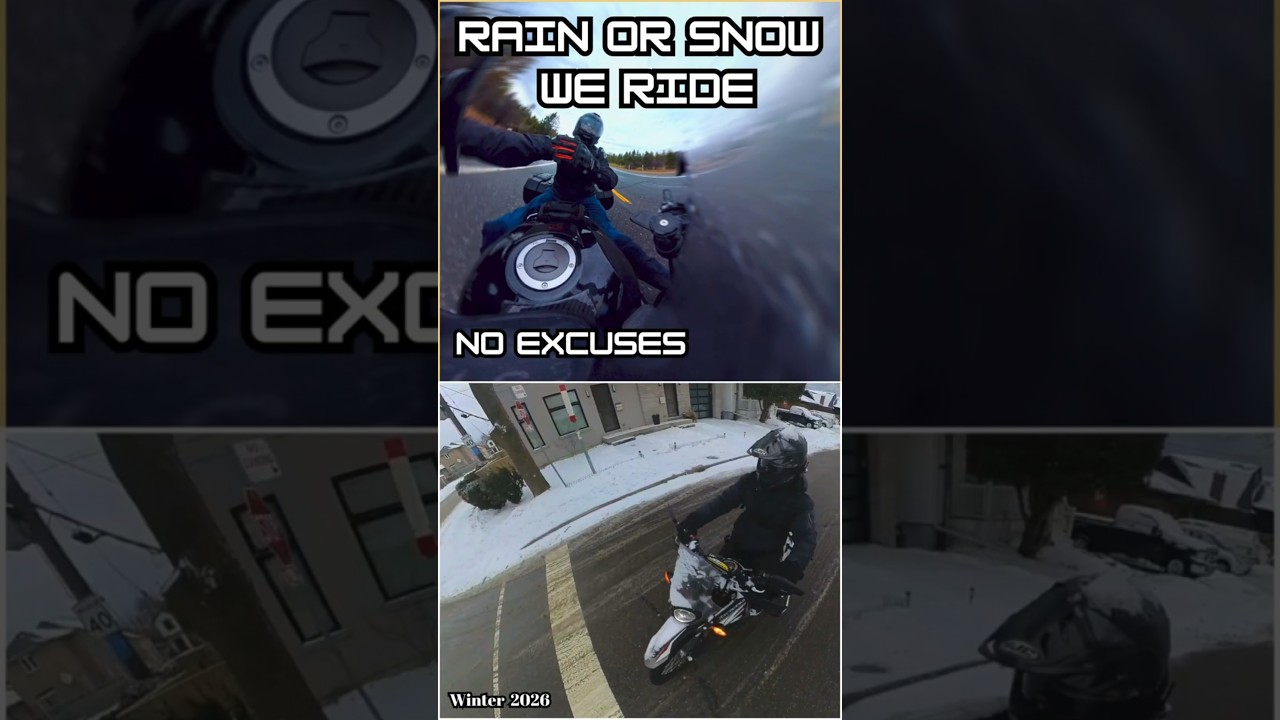 Rain 🌧️ or Snow ❄️ We Ride‼️