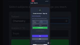 How to Sign Up as a Teacher on Phone with Password