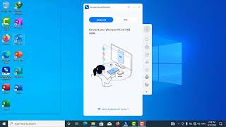 Mirroring Smart phone with computer by Mirror go (Wondershare) /Jinsi ya kuunganisha simu na pc screenshot 1