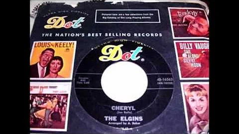 Mike Juskt & The Elgins -CHERYL-1963 Dot 45-16563....
