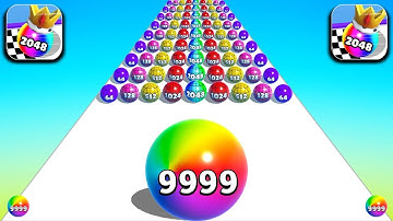 Top TikTok Gameplay Videos - Satisfying Mobile Game Max Update Ball Run 2048, Jelly Run 2048 LIENHOA