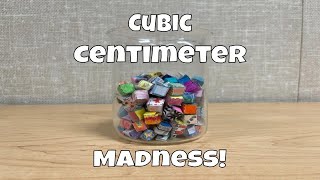 Cubic Centimeter Madness! - Facts + Making A 3D Cubic Centimeter From A Template