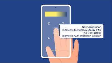 NEXT-GEN Biometric(fingerprint / palm print) Authentication Technology, AEROX V3.0