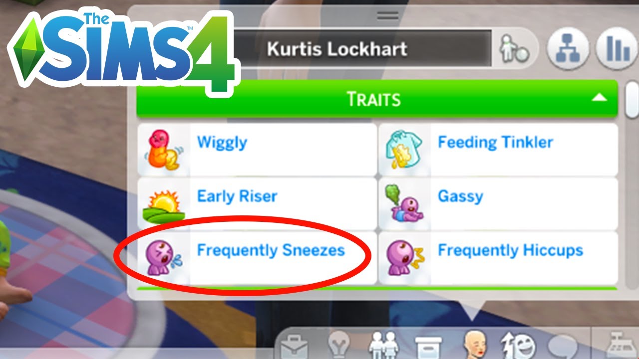 The Sims 4 Growing Together Cheats & Infant Cheats