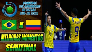 Brasil X Colômbia | SEMIFINAL | Sul-Americano Sub-20 de Futsal 2023 (16/09/2023)