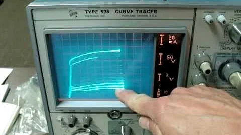 Matching 6V6 Vacuum Tubes With The Tektronix 576 Curve Tracer