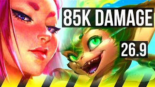 YUNARA &amp; Janna vs SMOLDER &amp; Nautilus (ADC) | 85K damage, Good KDA: 27/2/4 | EUW Master | 26.9