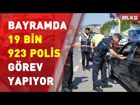 İstanbul'da Kurban Bayramı'nda 19 bin 923 polis görev yapıyor