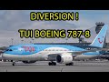 *DIVERSION!* TUI Boeing 787-8 Dreamliner (B788) departing Montreal (YUL/CYUL)