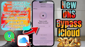 New DNS Bypass iCloud 2025 - iPhone Unlock iCloud Activation Lock  Bypass DNS