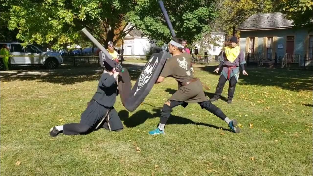 ok22 Sword and Board, Foam Sword Fighting Tournament with foam shield