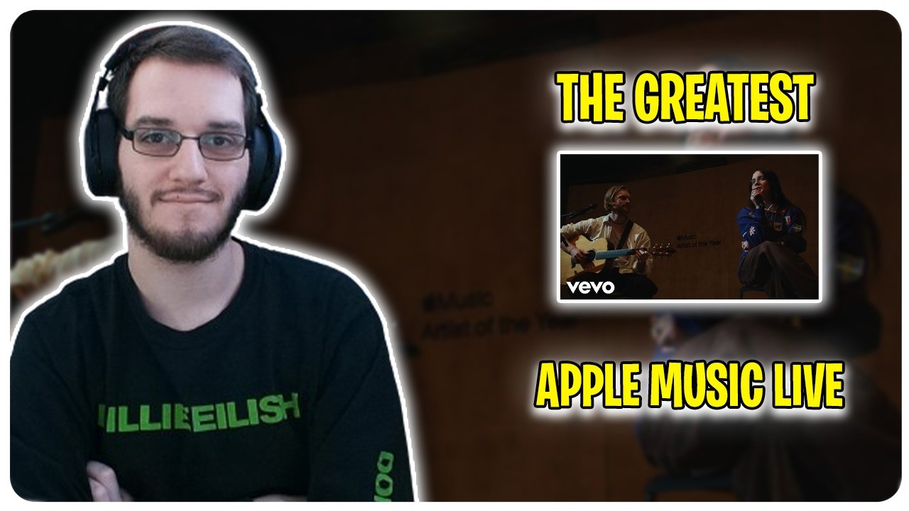APPLE MUSIC LIVE  | THE GREATEST BY BILLIE EILISH | REACTION