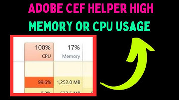 How to Fix Adobe CEF Helper High Memory or CPU Usage on Windows 11