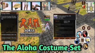 Aloha Costume Set | I got from Samm's Daily Quests | Ran Mobile: The Master Class