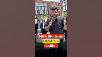 MBA Specialisations & Top Skills You Should Focus On!🔥Students Share! #mba #mbaskills #mbastudents