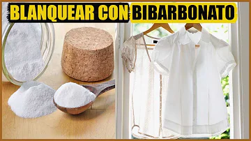 ¿Qué ocurre si pones bicarbonato de sodio en la ropa de color?