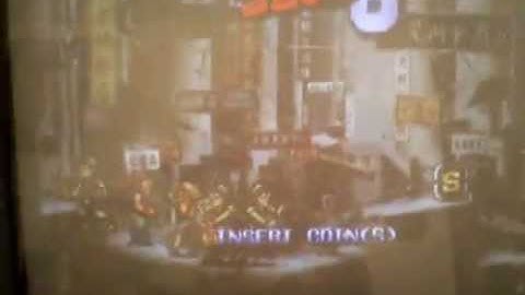 Metal Slug 6 Atomiswave running on Naomi