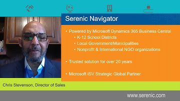 Introduction to Serenic Navigator